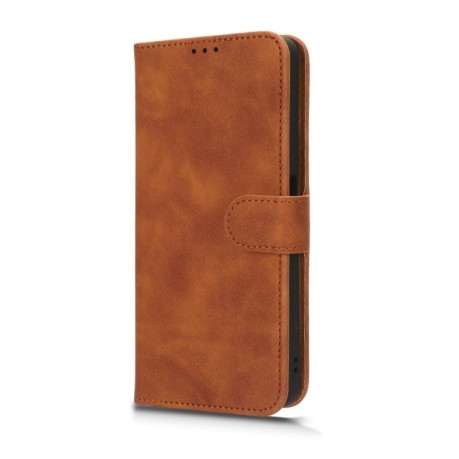Чехол-книжка Skin Feel Magnetic для OnePlus Nord CE 3 Lite - коричневый