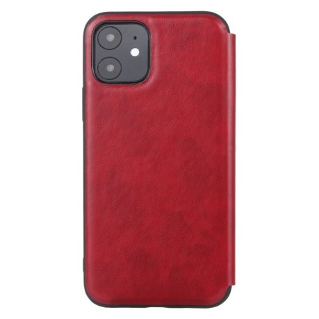 Кожаный чехол-книжка Mutural на iPhone 11- красный
