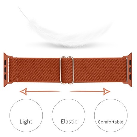 Ремінець Polyester Nylon для Apple Watch Ultra 49mm /45mm/44mm/42mm - помаранчевий