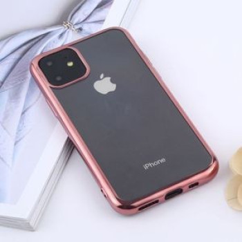Силиконовый чехол Anti-Drop And Waterproof на iPhone 11 Pro Max- розовое золото
