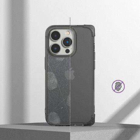 Оригинальный чехол Ringke Fusion Bumper для iPhone 14 Pro Max - серый