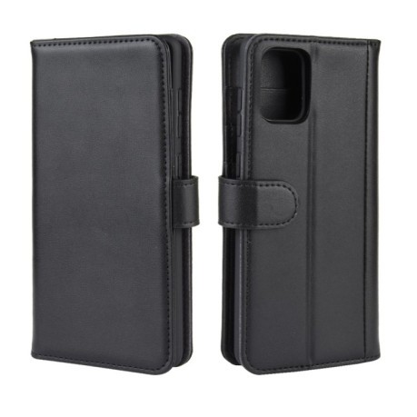 Шкіряний чохол книжка HMC Wallet Samsung Galaxy A51 - Чорний