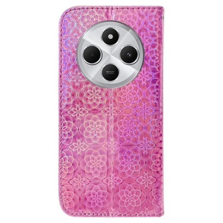 Чохол-книжка Solid Color Colorful на Xiaomi Redmi 14C 4G/Poco C75/Redmi A4 5G - рожевий
