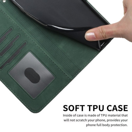 Чохол-книжка Cubic Skin Feel Flip Leather на Vivo Y53s 4G/Y51a/Y33 4G - зелений