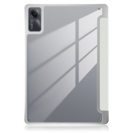 Чехол-книжка Acrylic 3-Fold Solid Color Smart Leather  для Xiaomi Redmi Pad SE - серый