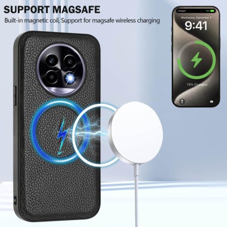 Чохол CX01 Detachable Magsafe Magnetic Card Bag для Realme 13 Pro/13 Pro+ - чорний