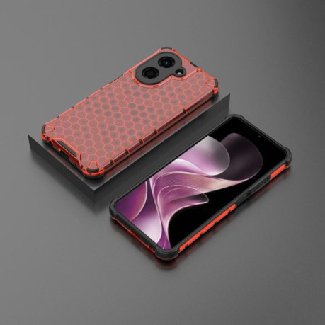 Противоударний чехол Honeycomb на Xiaomi Redmi A5 4G 171.7mm / Poco C71 - червоний