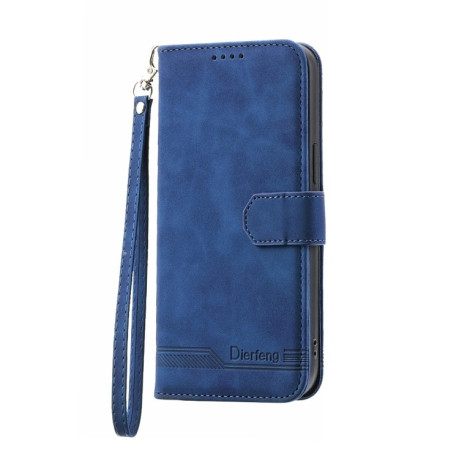 Чехол-книжка Dierfeng Dream Line для Realme 11 Pro 5G/11 Pro+ 5G - синий
