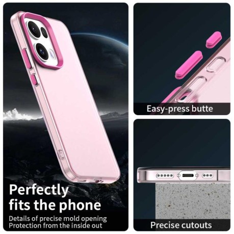 Противоударный чехол Candy Series для OPPO Reno13 Pro 5G Global - красный