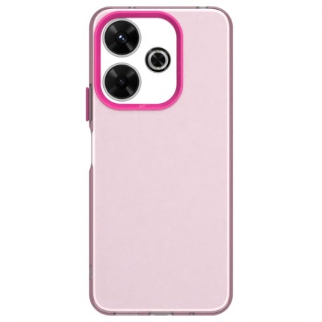 Противоударный чехол Candy Series для Xiaomi Poco M6 4G - красный
