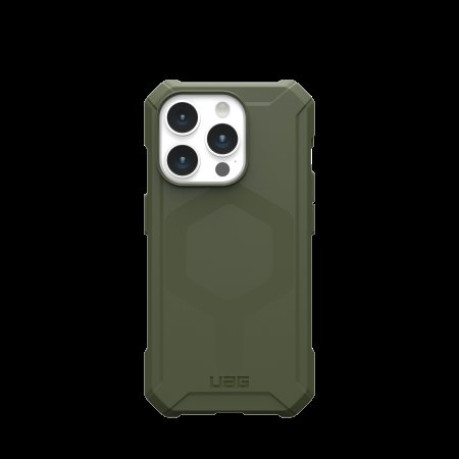 Оригинальный чехол UAG Essential Armor Magsafe на iPhone 15 Pro - Olive