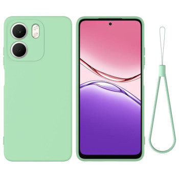 Силіконовий чохол Solid Color Liquid Silicone на OPPO A5x 4G/5G - зелений