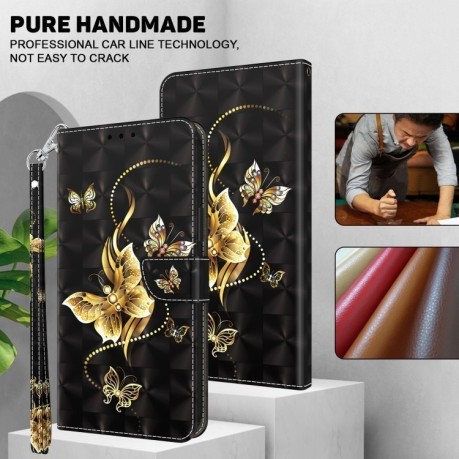 Чохол-книжка 3D Painting для Samsung Galaxy A16 5G - різнокольоровий