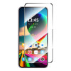 Защитное стекло ENKAY Hat-Prince Full Glue из алюмосиликатного стекла на Samsung Galaxy A57 — silicon tempered glass film