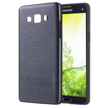Металлический Чехол Motomo Brushed Texture Grey для Samsung Galaxy J7