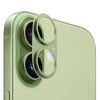 Защита камеры XDCASE Titanium Alloy Hollow Camera Lens на iPhone 17 - зеленый