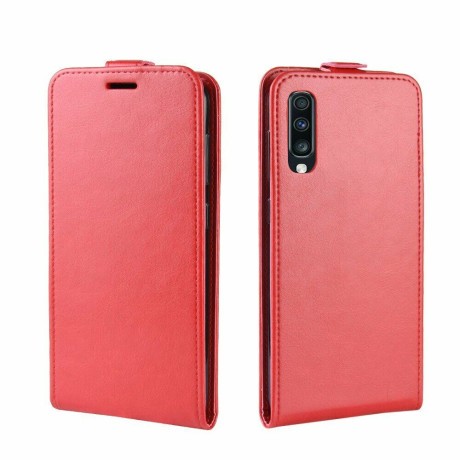 Флип-чехол R64 Fold Edge на Samsung Galaxy A70 / А705 - красный