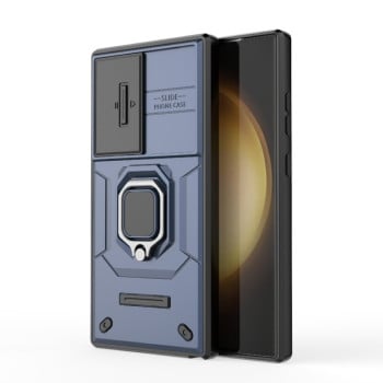 Протиударний чохол Sliding Camshield для Samsung Galaxy S24 5G - синій