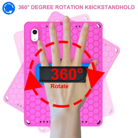 Протиударний чохол Rotation Stand EVA для iPad 10.9 2022 - рожевий