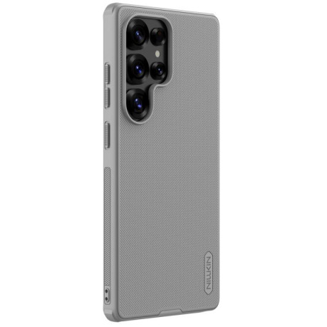 Противоударный чехол NILLKIN Super Frosted для Samsung Galaxy S25 Ultra 5G - серый