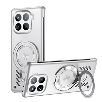 Протиударний чохол Ice Feeling Cooling MagSafe Magnetic для Xiaomi 15 Pro - сріблястий