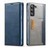 Чохол-книжка LC.IMEEKE LC-001 Series для Samsung Galaxy S22 5G - синій