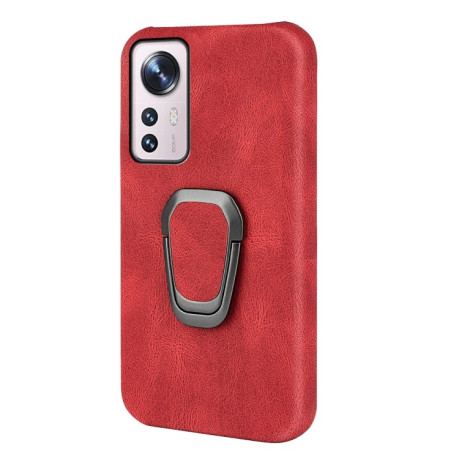 Противоударный чехол EsCase Ring Holder для Xiaomi 12 Pro - красный