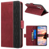Чехол-книжка Stitching Side-Magnetic RFID для Samsung Galaxy A25 5G / A24 4G - красный