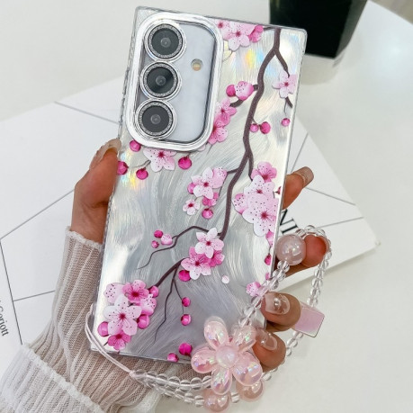 Протиударний чохол Flowers and Plants Series для Samsung Galaxy S25+ 5G - Plum Flower