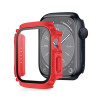 Противоударная накладка с защитным стеклом Armor Waterproof для Apple Watch Series 8/7 45mm - красная