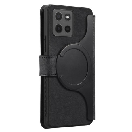 Чохол-книжка CaseNeo з MagSafe із захистом від сканування RFID у стилі Retro на Motorola Moto G15 - чорний