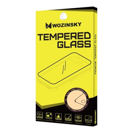 Защитное стекло Wozinsky Tempered Glass Full Glue на Xiaomi Redmi Note 9T  - черный