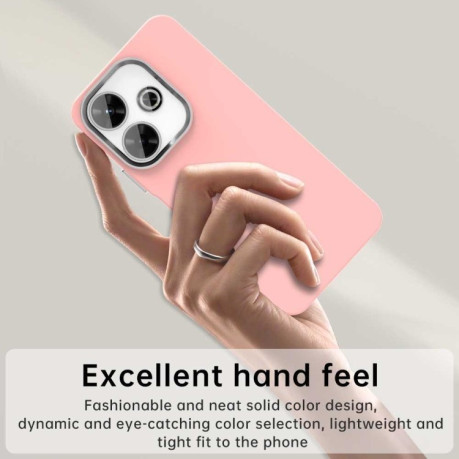 Чохол протиударний Colorful Acrylic Series для Xiaomi Poco M6 4G - рожевий