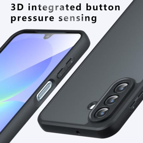 Чехол Armor Precise Hole гибрид на Samsung Galaxy A17 5G - черный