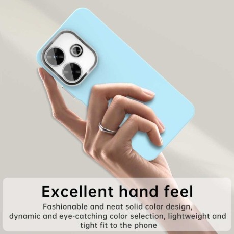Протиударний чохол Colorful Acrylic Series для Xiaomi Poco M6 4G - синій