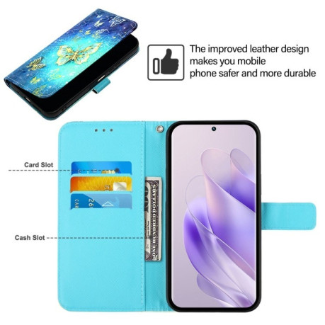 Чехол-книжка 3D Painting для Infinix Smart 8 - Butterfly