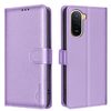 Чехол-книжка Litchi Texture RFID Anti-theft Leather для Redmi A7 Pro 171mm / Poco C85x 5G — фиолетовый