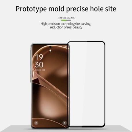 Защитное стекло MOFI 9H 3D Full Screen на Xiaomi Poco X6 Pro - черное
