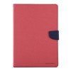 Чехол-книжка MERCURY GOOSPERY FANCY DIARY на iPad Air 2 - пурпурно-красный