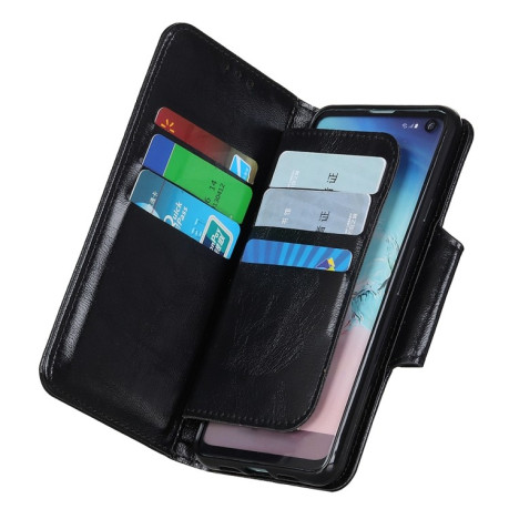 Чохол-книга Crazy Horse Texture на Samsung Galaxy A73 5G - чорний