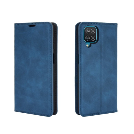 Чохол-книжка Retro-skin Business Magnetic Samsung Galaxy A12/M12 - синій