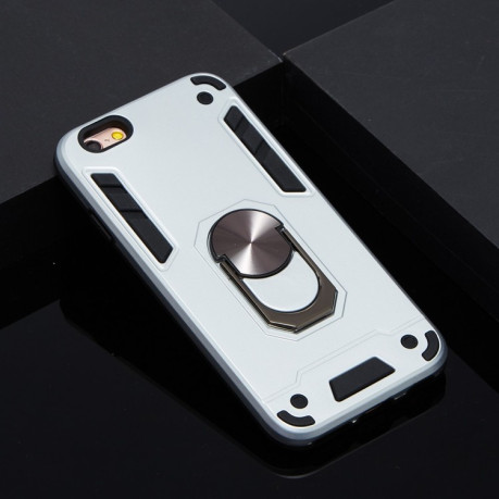 Протиударний чохол Armour Series на iPhone 6/6s - сріблястий