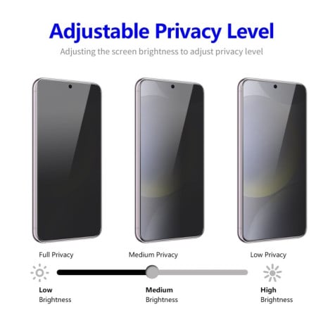 Защитное стекло ENKAY 28 Degree Privacy Screen для Samsung Galaxy S24 FE 5G