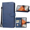 Чохол-книжка EsCase Leather для Xiaomi Redmi Note 13 Pro+ 4G - синій