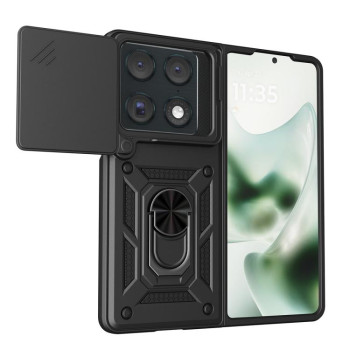 Протиударний чохол Sliding Camshield на Motorola Razr Fold 5G — чорний