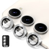 Захисне скло ENKAY Aluminium  для Samsung Galaxy S25+ 5G - сріблясте