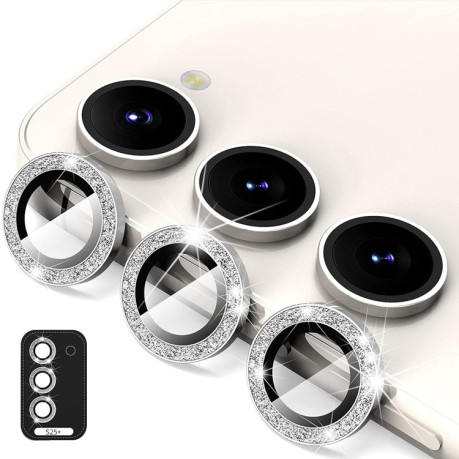 Захисне скло ENKAY Aluminium  для Samsung Galaxy S25+ 5G - сріблясте