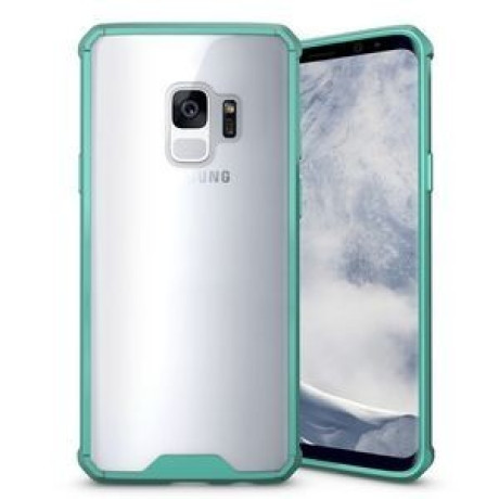 Противоударный чехол на Samsung Galaxy S9/G960  Armor Protective Back Cover Case зеленый