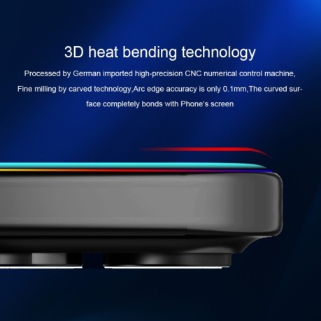 Защитное стекло Nillkin (CP+ max 3D) для  iPhone 16 - черное