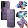 Чехол-книжка CaseNeo MagSafe RFID Anti-theft Retro Leather на Samsung Galaxy S26 5G — фиолетовый